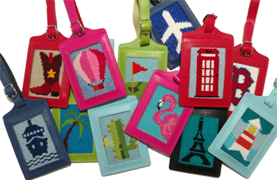 Canvas luggage tags new arrivals