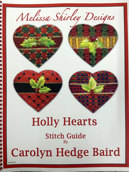 Holly Hearts Stitch Guide
