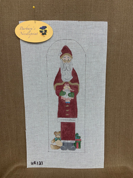 Santa with Doll by Under the Rainbow