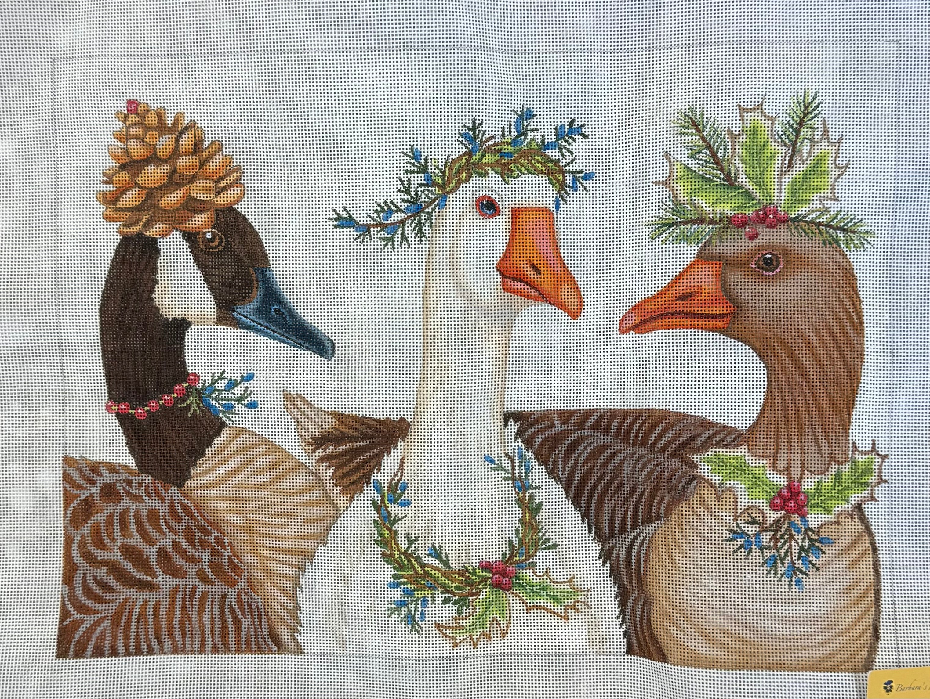 Vicki Sawyer Festive Geese Kit