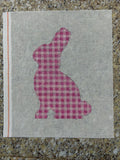 Ann's Silhouette Bunny - pink family