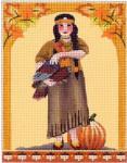 Indian Girl with Turkey