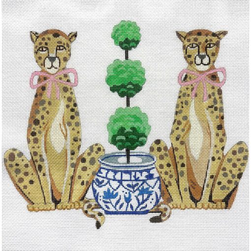 Alice Peterson Leopard Twins – Barbara's Needlepoint