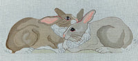 Two Bunnies Together (Large)