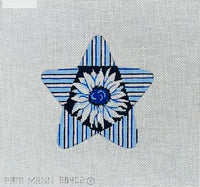 Blue and White Star #2