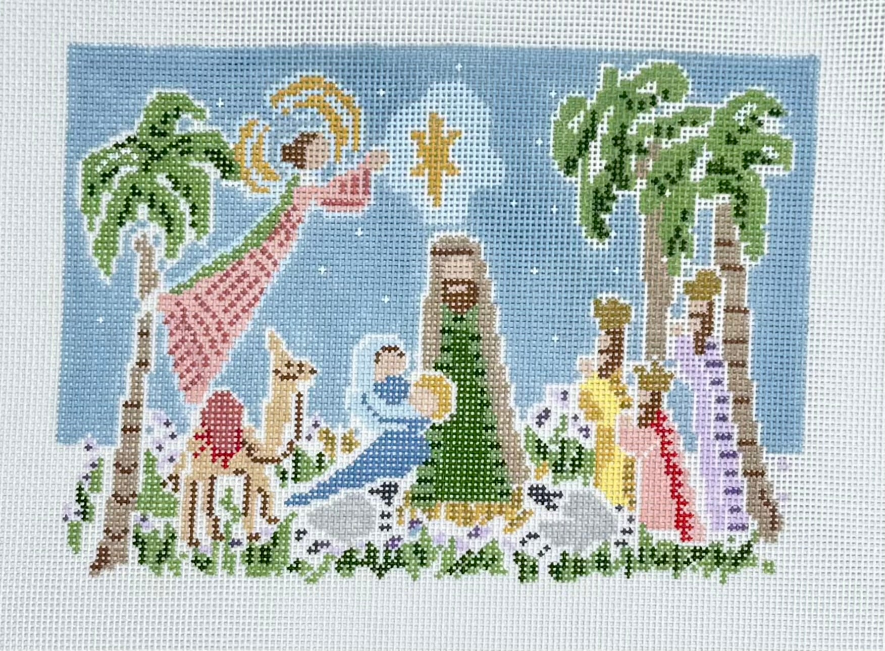 Needle Bug Small Nativity – Barbara's Needlepoint