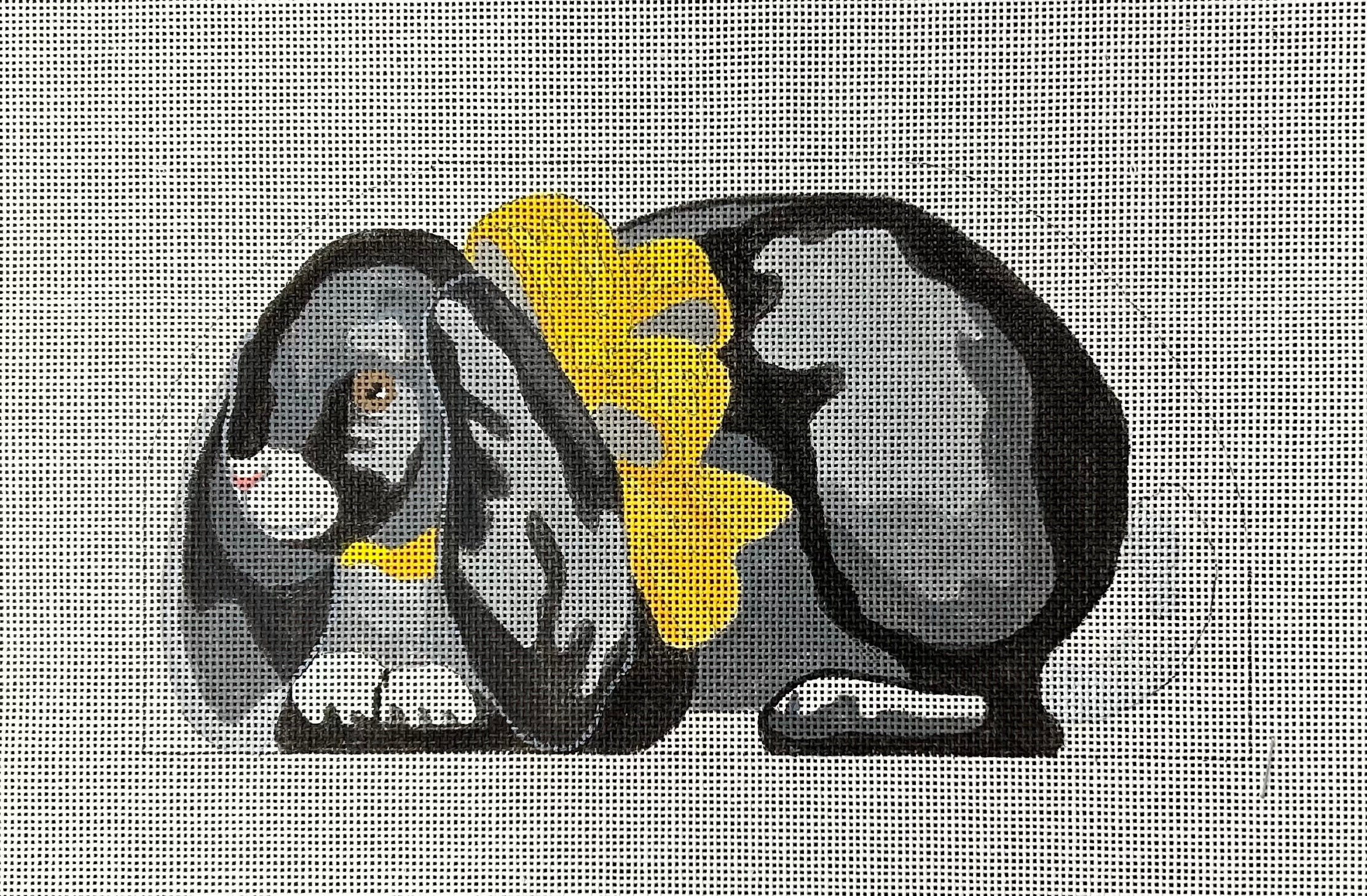 Ann Hanson Rabbit with Yellow Bow