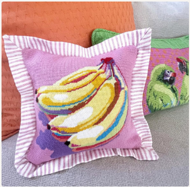 Colors of Praise Bananas on Pink