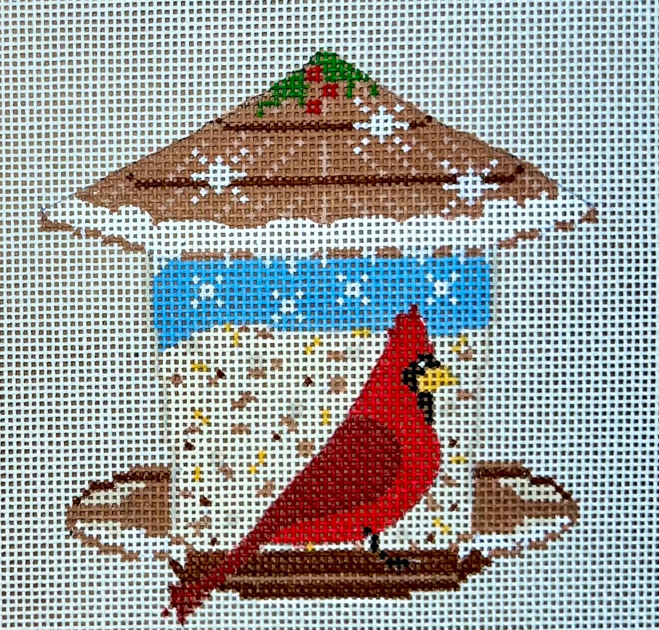 Danji Bird Feeder Cardinal – Barbara's Needlepoint