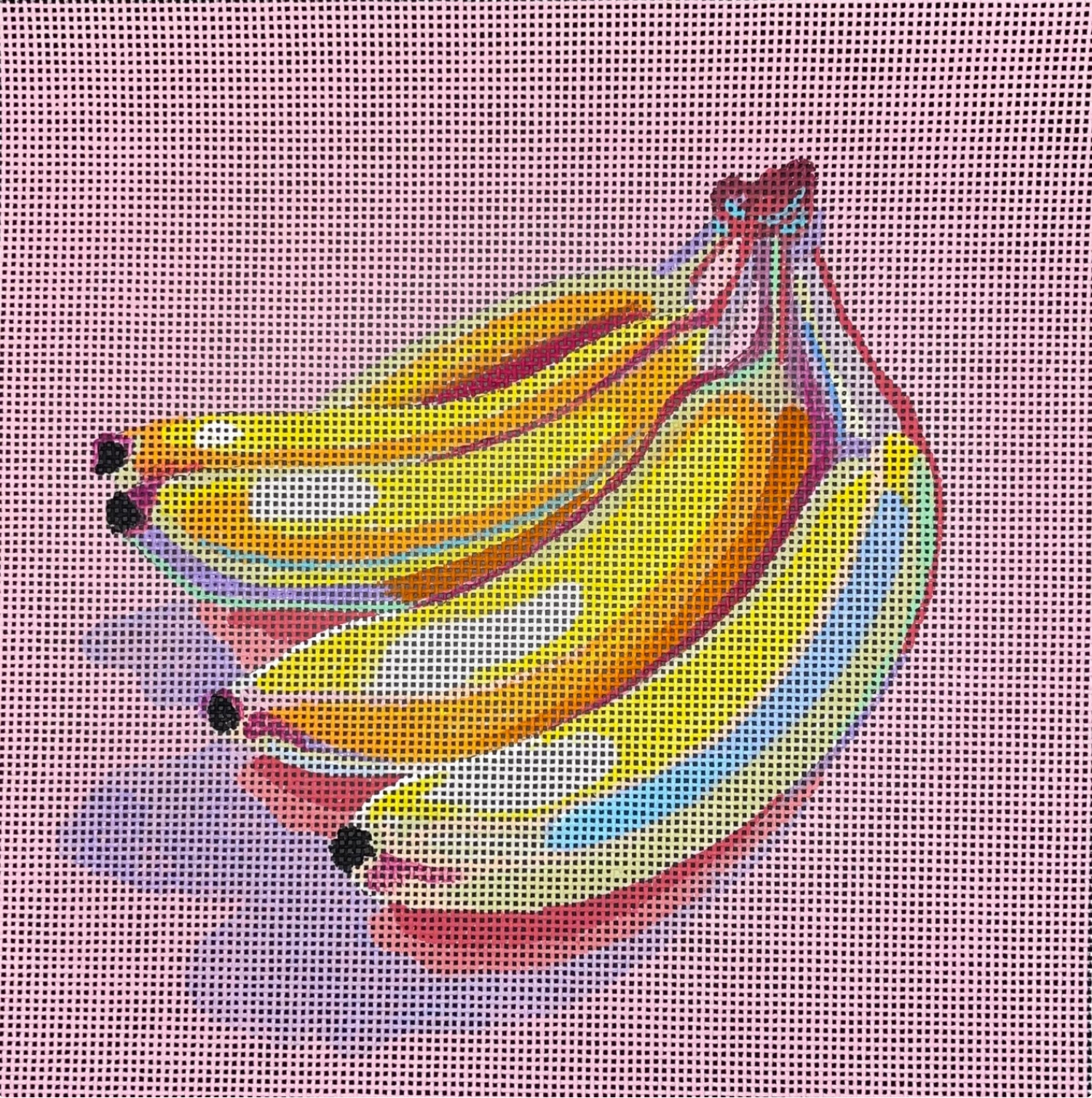 Colors of Praise Bananas on Pink