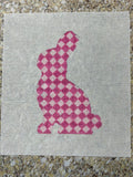 Ann's Silhouette Bunny - pink family