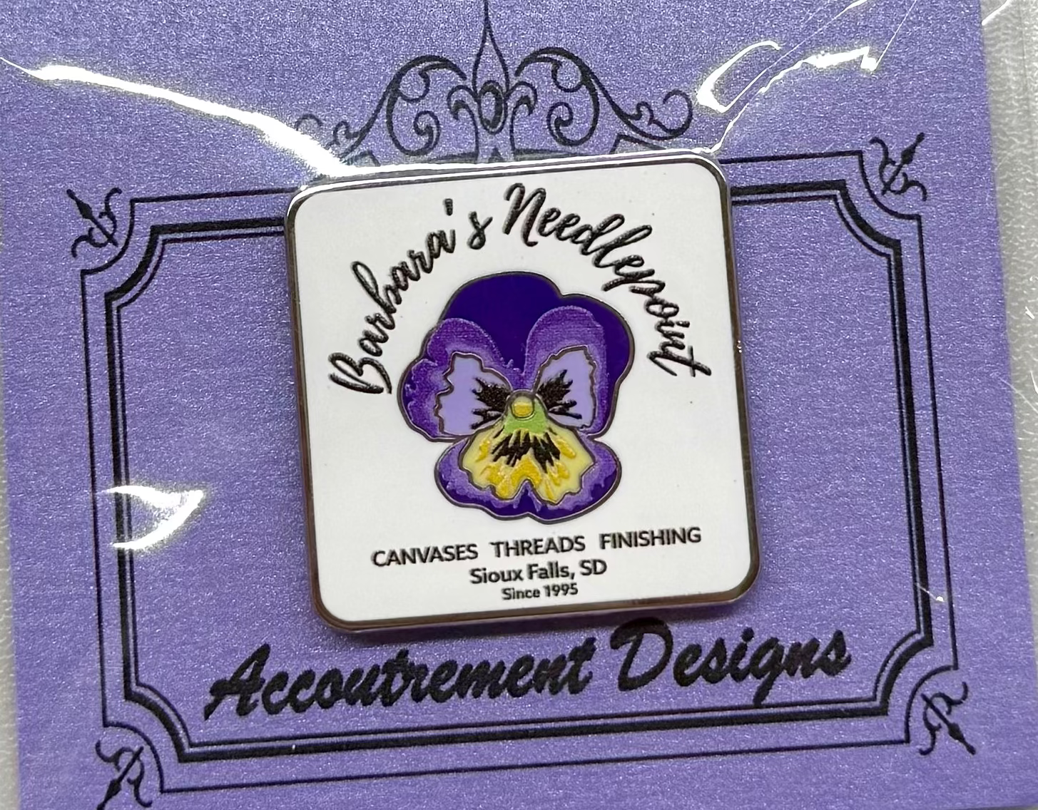 Barbaras Needlepoint Logo Needle Minder