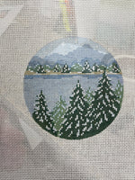 Snowy Forest Ornament