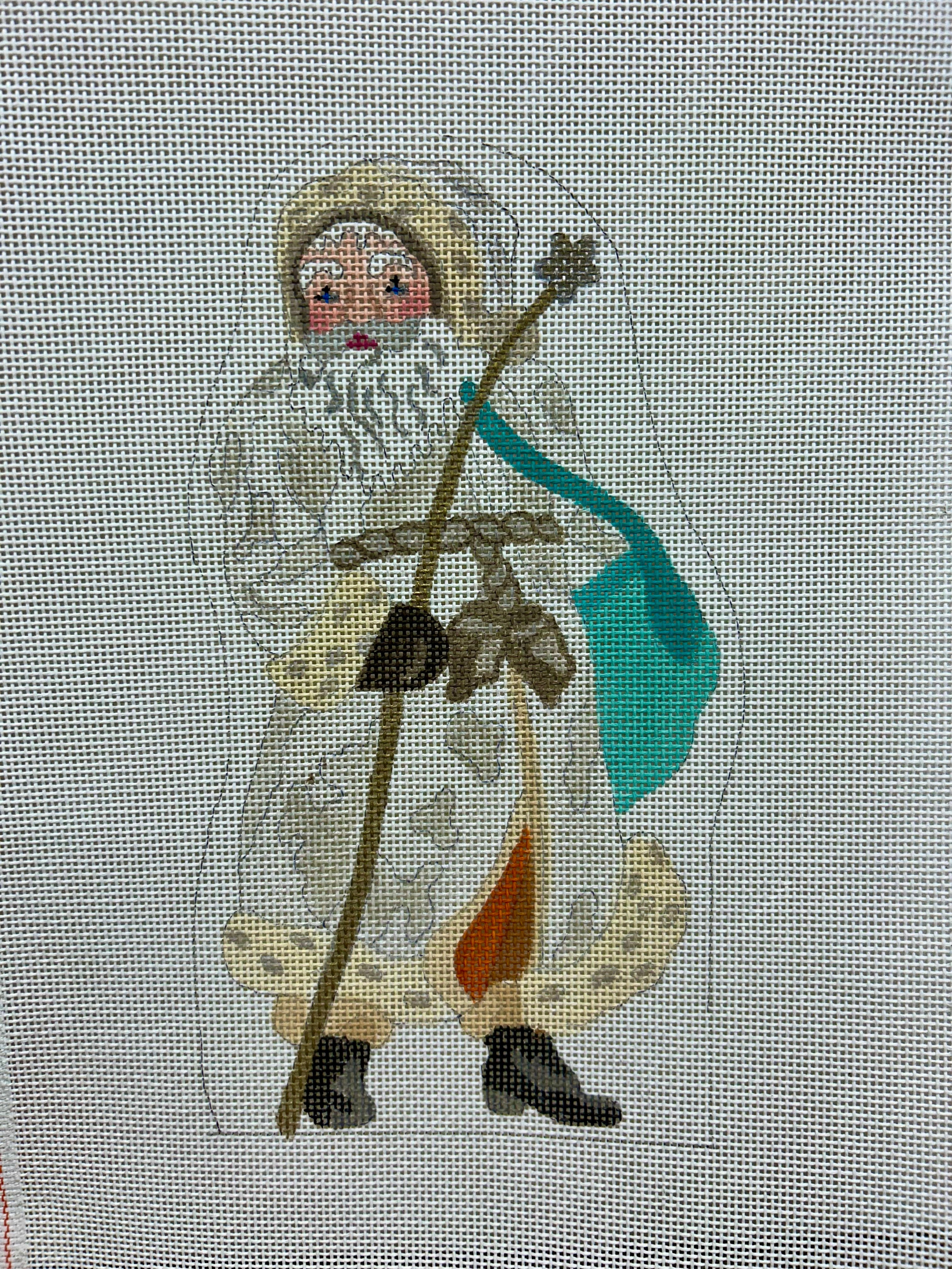Ann Hanson Champagne Santa