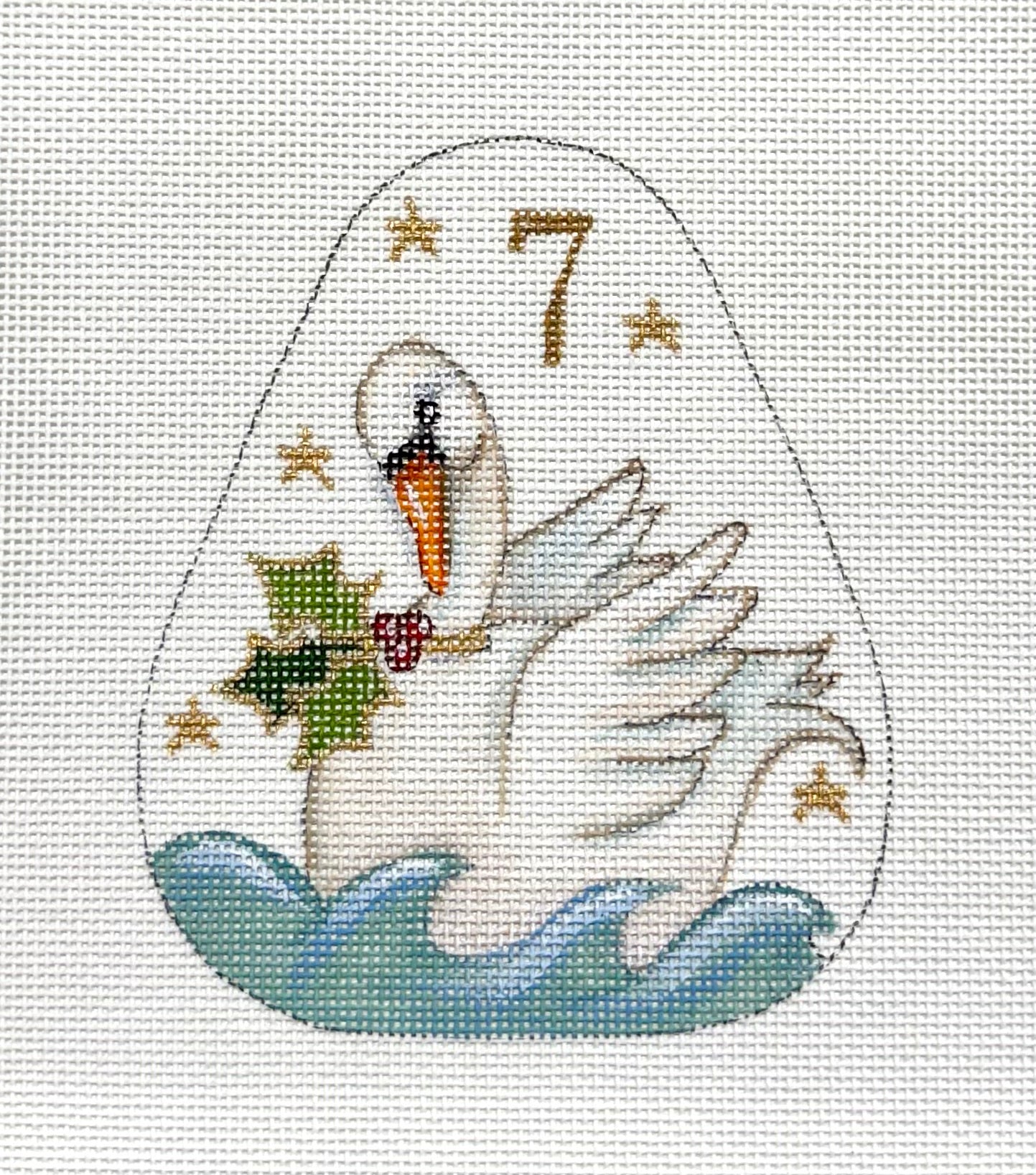 Cindy and Beth Twelve Days of Christmas Ornaments