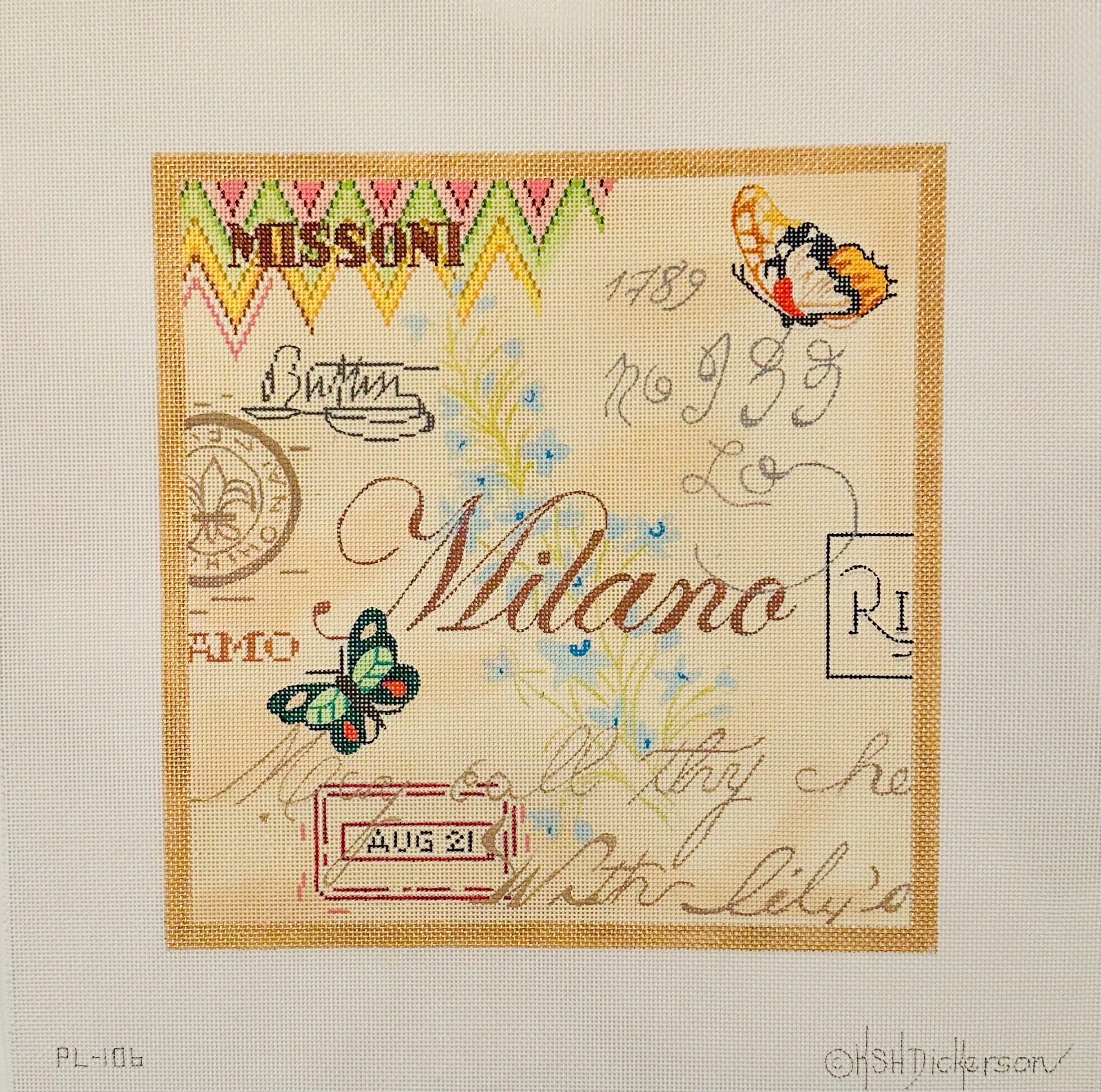 Kate Dickerson Trunk Show Pillows and Decorative Canvases Part 1