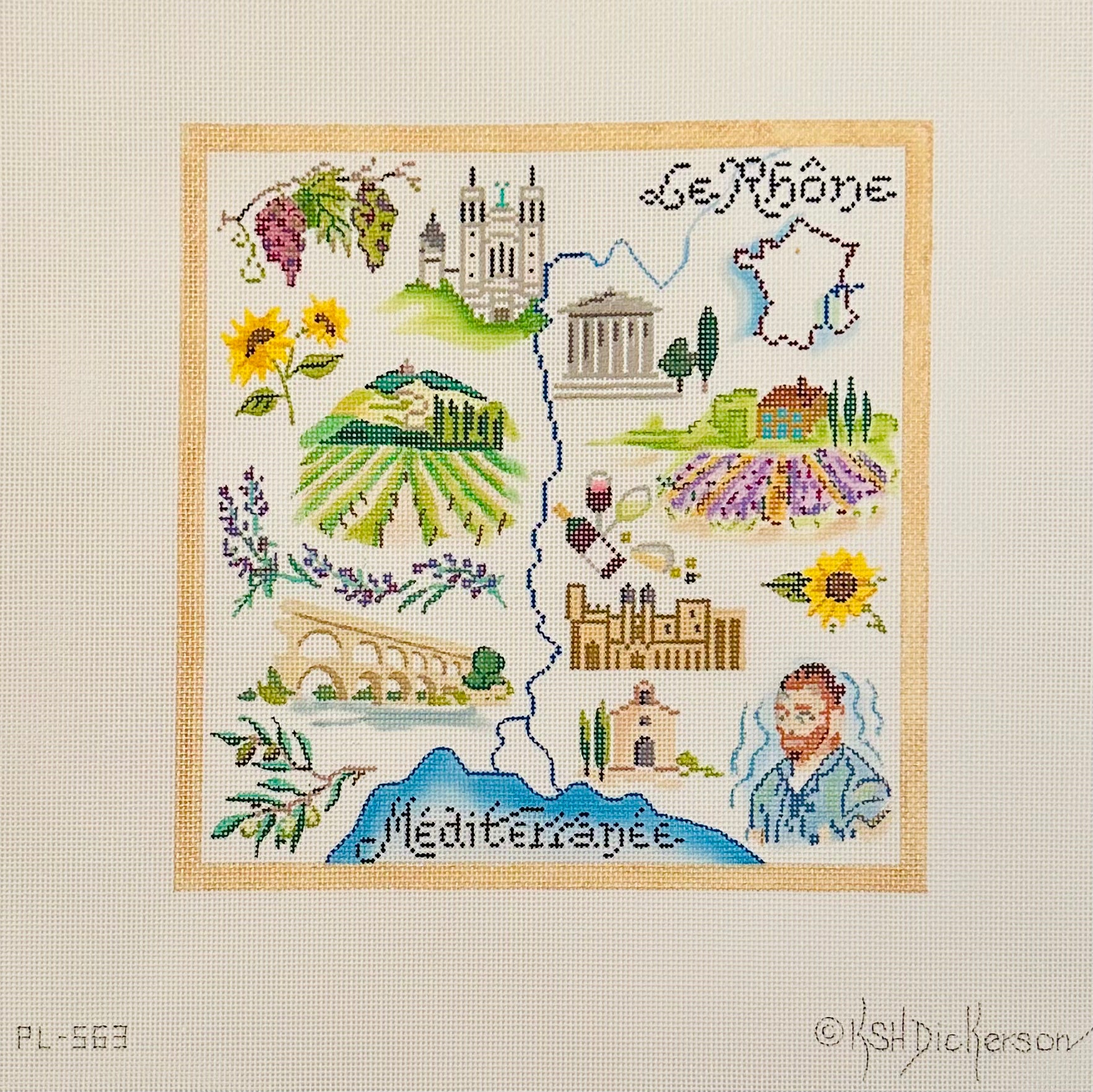 Kate Dickerson Trunk Show Pillows and Decorative Canvases Part 1