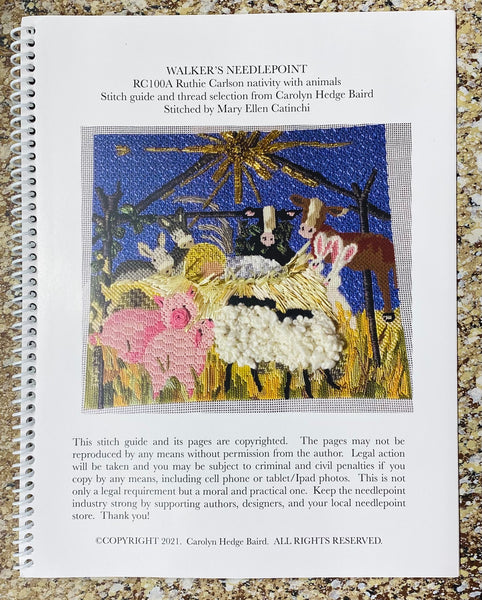 Ruthie Carlson Animal Nativity SG