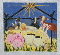 Ruthie Carlson Nativity with Animals
