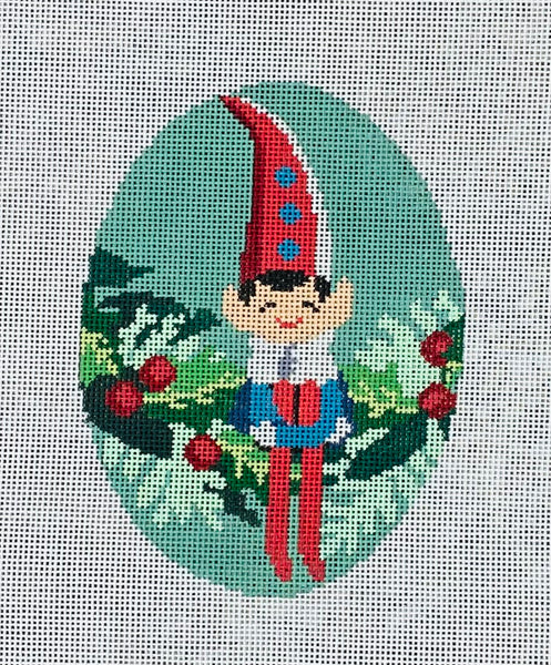 Red Hat Elf on Garland
