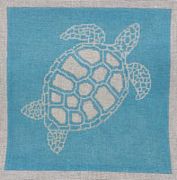 Turtle on Aqua
