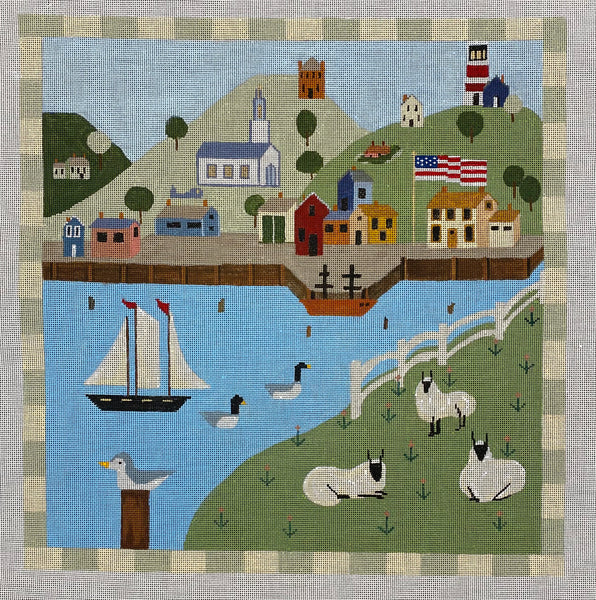 Harbor Scene