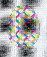 Multi-Color Weave Mini Egg