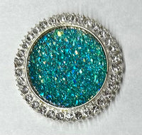 Aqua Glitter Needle Minder
