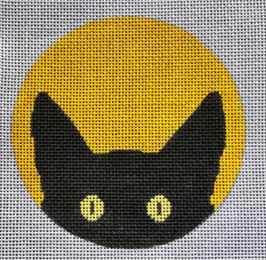 Eyecandy Peeky Kitty Round – Barbara's Needlepoint