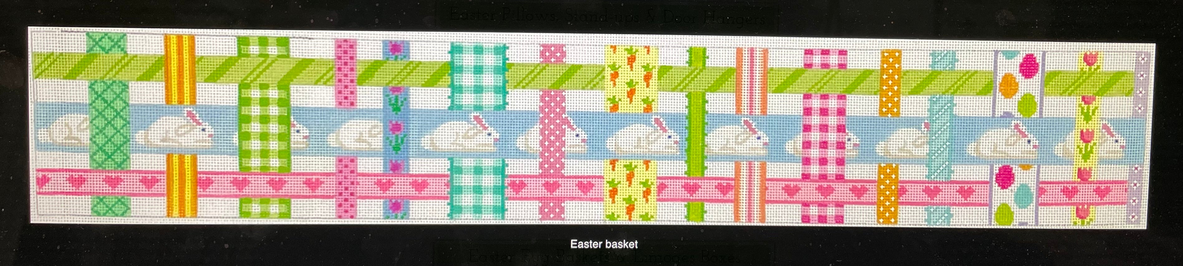 Kate Dickerson Easter Basket - Woven Ribbons*