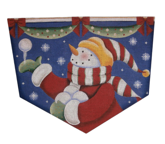 Snowballs Stocking Cuff