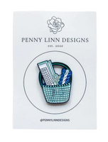 Needlepoint Basket Needle Minder