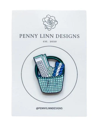Needlepoint Basket Needle Minder