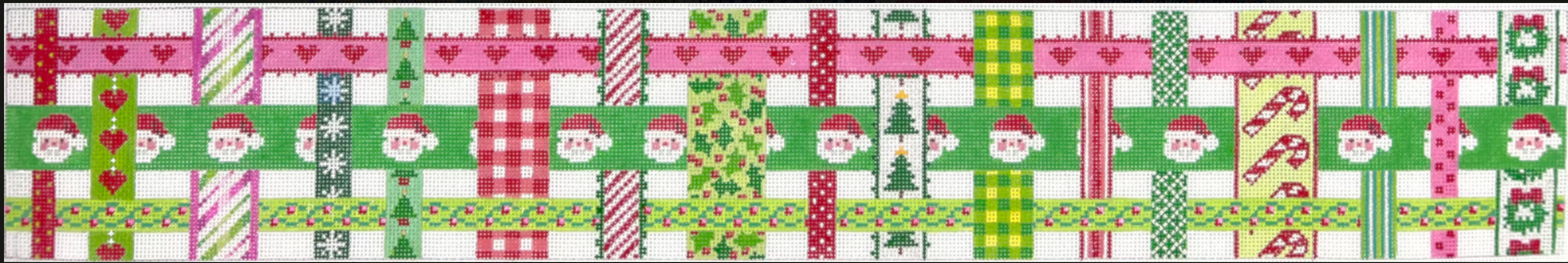 Kate Dickerson Christmas Basket - Woven Ribbons
