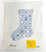 Blue and Gold mini stocking