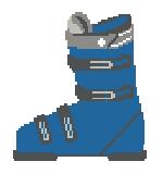 Kathy Schenkel Ski Boot