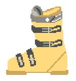 Kathy Schenkel Ski Boot