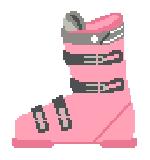 Kathy Schenkel Ski Boot