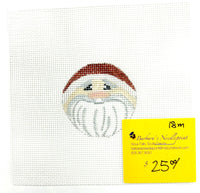 Santa Face 2" orn