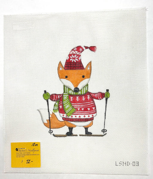 Skiing Fox