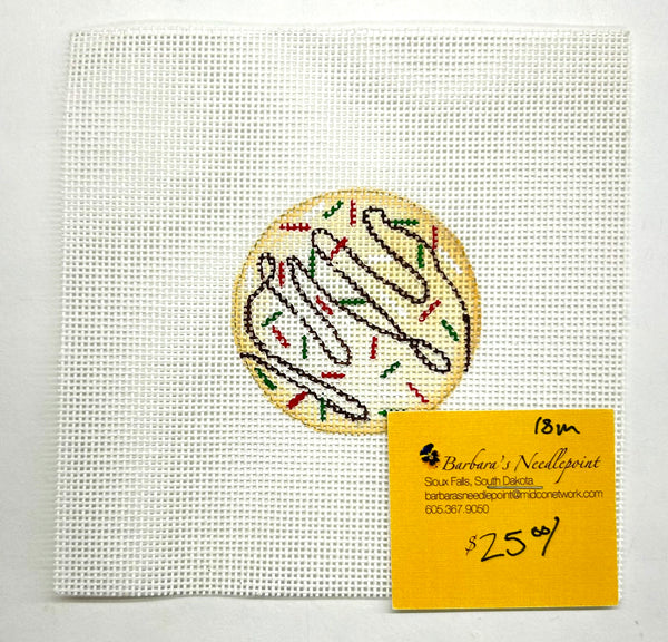 Christmas Cookie 3" round