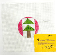 Triangle Tree 2" orn