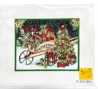 Winterberry Christmas Scene