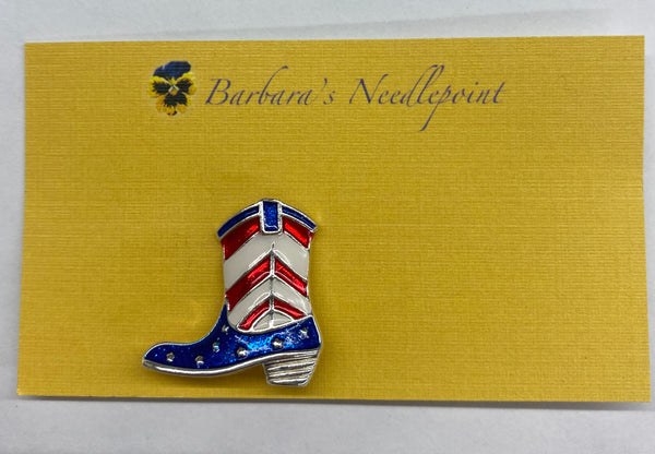 Patriotic Boot Needleminder magnet