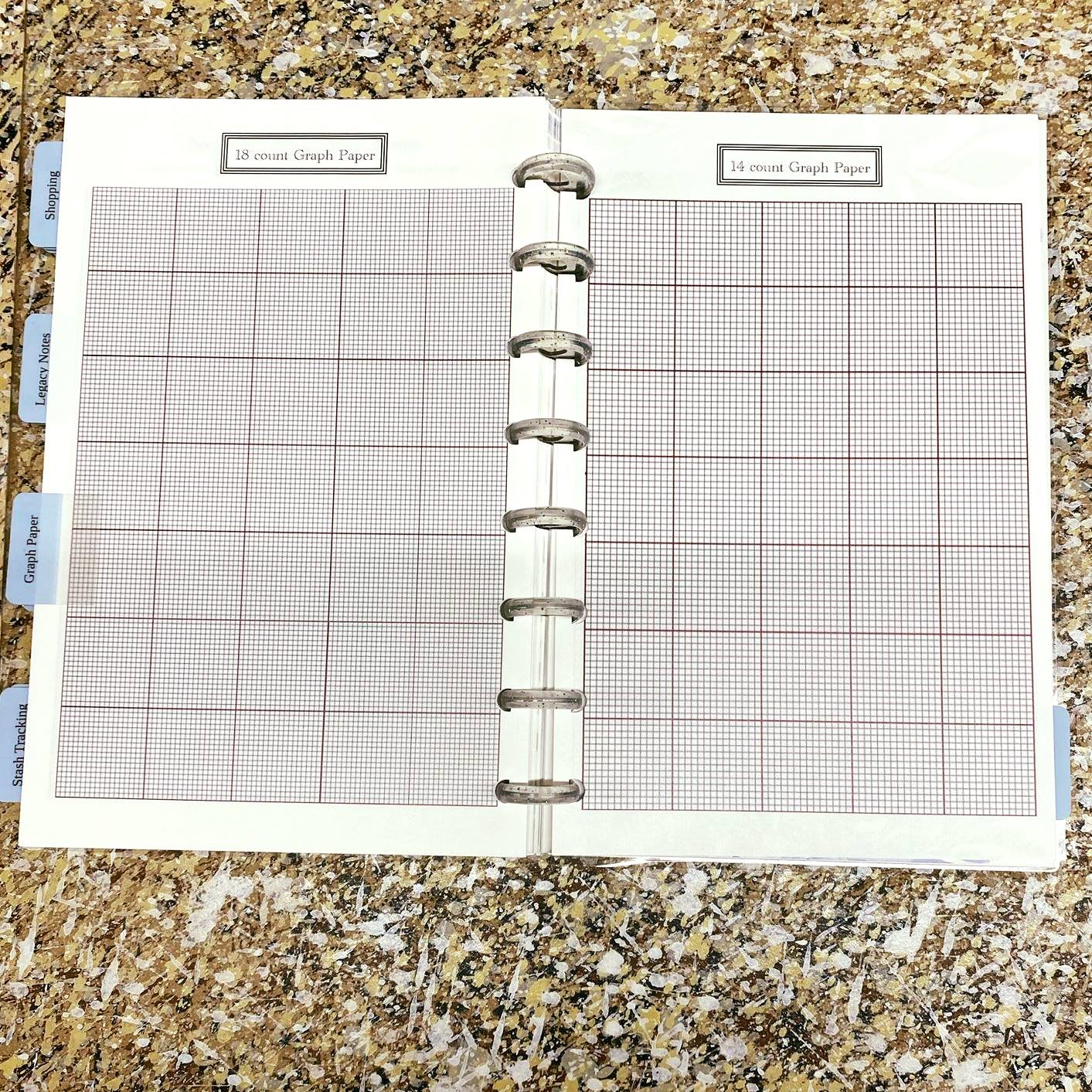 The Sport of Queens Needlepoint Planner