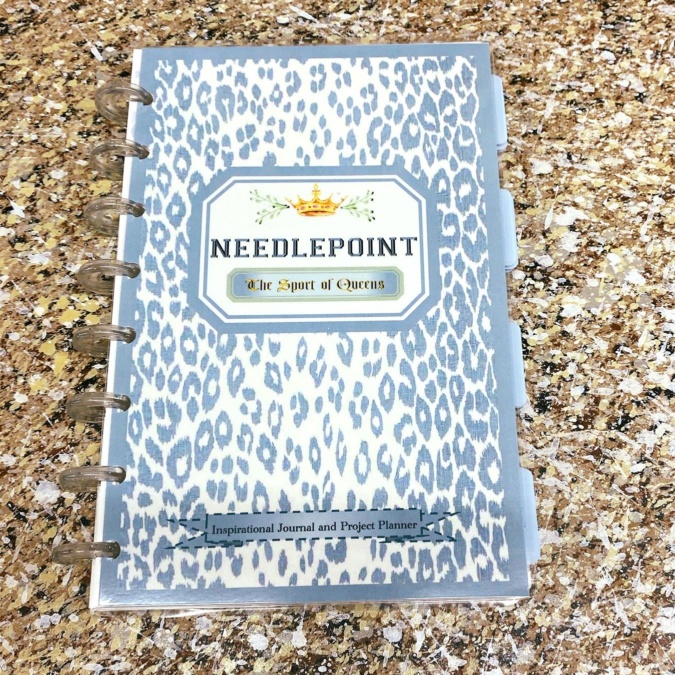 The Sport of Queens Needlepoint Planner
