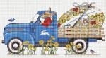 Blue Egg Truck