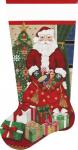 Santa Claus & Toys Sock