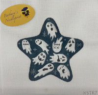 Ghosts Flying Halloween Star