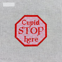 Cupid Stop Here Ornament